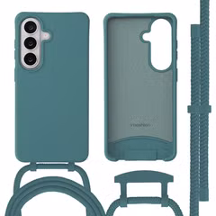 imoshion Color Backcover mit abnehmbarem Handykette und MagSafe Samsung Galaxy S26 - Dark Green