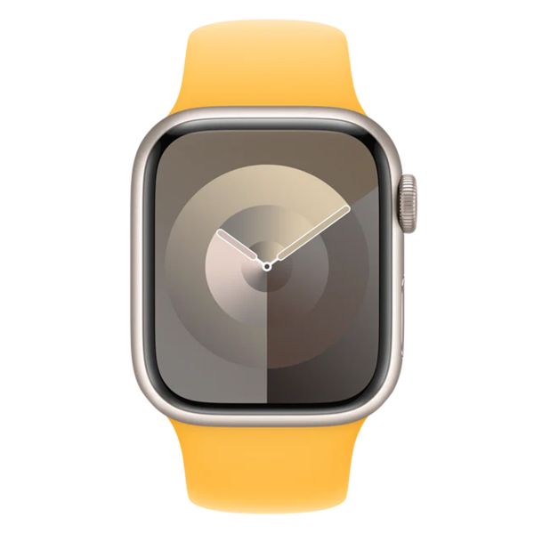 Apple Sport Armband für das  Apple Watch Series 1 t/m 9 / SE (38/40/41 mm) | Series 10 / 11 (42 mm) - Größe M/L - Sunshine