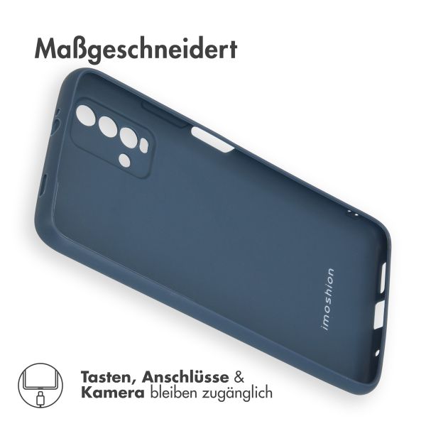 imoshion Color TPU Hülle für das Xiaomi Redmi 9T- Dunkelblau