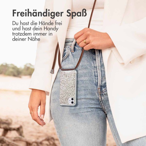 imoshion Design Hülle mit Band Apple iPhone 11 - Desert Dots