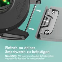 imoshion QuickFit® Silikonarmband -   Garmin 26 mm Anschluss - Grau