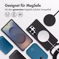 imoshion Color Backcover mit abnehmbarem Handykette und MagSafe Samsung Galaxy S25 Ultra - Schwarz