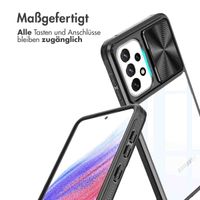 imoshion Back Cover mit Kameraschieber für das Samsung Galaxy A53 - Schwarz