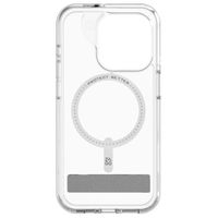 ZAGG Crystal Palace Snap KickStand Case mit MagSafe für das iPhone 15 Pro - Transparent