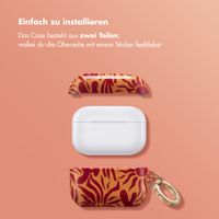 Selencia Vivid Case Apple AirPods Pro - Tropical Vibes Apricot