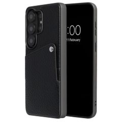 Selencia Riva Back Cover mit Kartenfach Samsung Galaxy S26 Ultra - Black