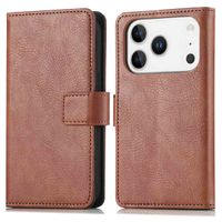 imoshion Luxuriöse Klapphülle Apple iPhone 17 Pro Max - Braun