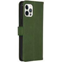 imoshion Luxuriöse Klapphülle Apple iPhone 12 (Pro) - Grün