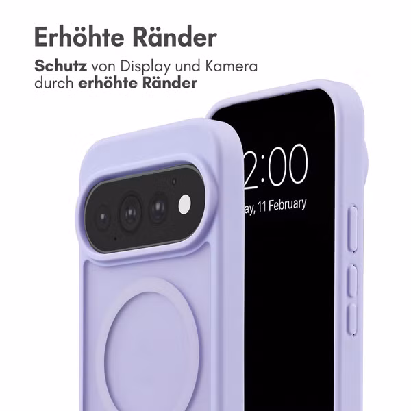 imoshion Color Guard Back Cover mit MagSafe Google Pixel 11 / 11 Pro / 10 / 10 Pro / 9 / 9 Pro - Lila