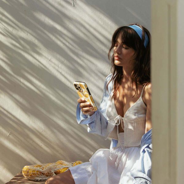 Burga Tough Back Cover Samsung Galaxy S25 - Lemon Tart