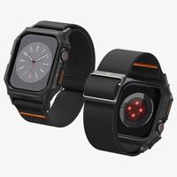 Spigen Lite Fit Pro™ Case + Armband für die Apple Watch Series 10 / 11 - 46 mm - Matt Schwarz