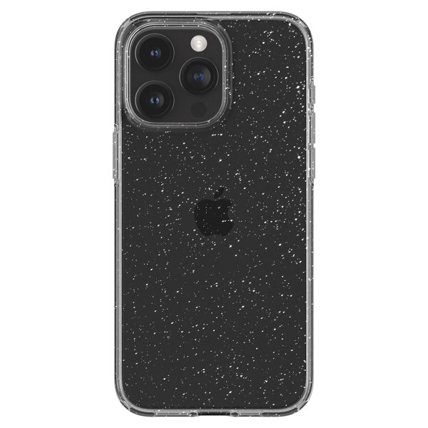 Spigen Liquid Crystal Glitter Case für das iPhone 15 Pro Max - Crystal Quartz