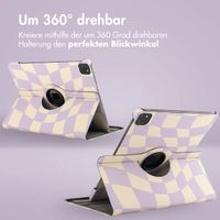 imoshion 360° drehbare Design Klapphülle Apple iPad Air 13 Zoll (2025) M3 / (2024) M2 - Dancing Cubes