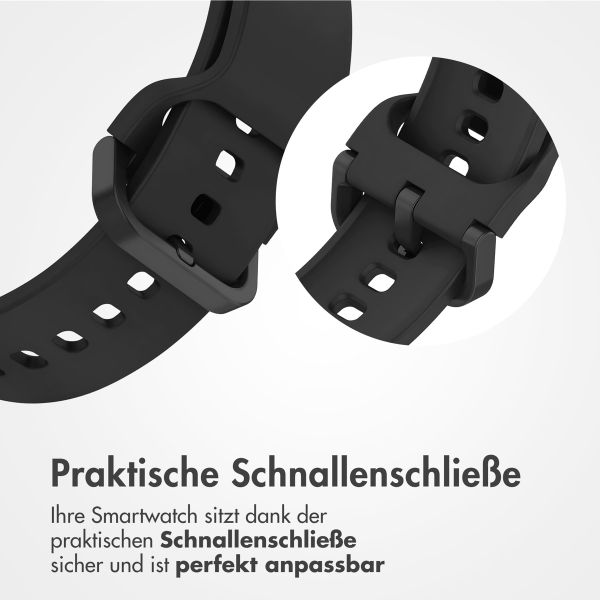 imoshion Silikonband für das Samsung Galaxy Fit 3 - Schwarz