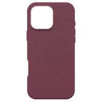 OtterBox Symmetry Cactus Leder Back Cover MagSafe für das iPhone 16 Pro Max - Maroon Bells