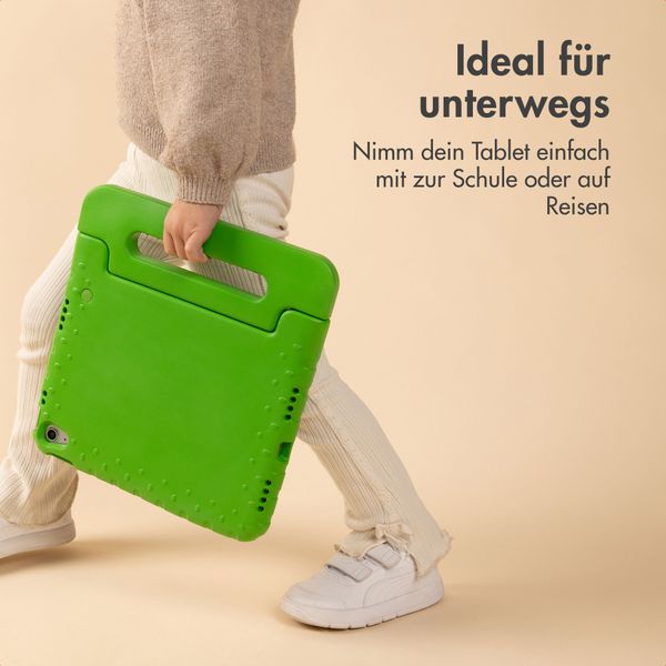imoshion Schutzhülle mit Handgriff kindersicher Apple iPad 9 (2021) 10.2 Zoll / iPad 8 (2020) 10.2 Zoll / iPad 7 (2019) 10.2 Zoll - Grün