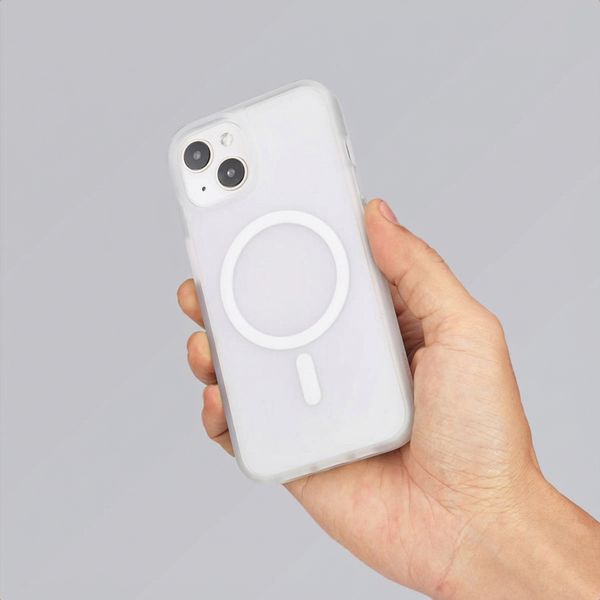 imoshion Color Guard Back Cover mit MagSafe Apple iPhone 14 / 13 - Weiß