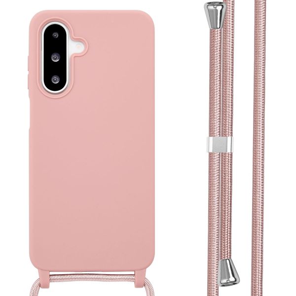 imoshion Silikonhülle mit Band Samsung Galaxy A26 - Sand Pink