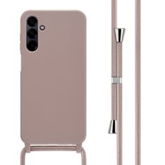 imoshion SilikonHülle mit Band Samsung Galaxy A15 (5G/4G) - Sand Pink