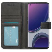 imoshion Luxuriöse Klapphülle OnePlus 9 Pro - Schwarz