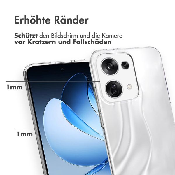 Accezz Clear TPU Backcover Oppo Reno 13 - Transparent