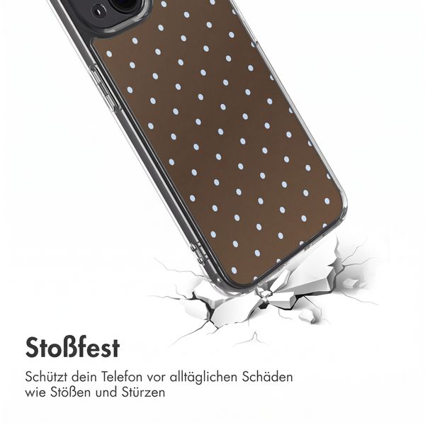 imoshion Design Hülle Apple iPhone 13 - Polka Dot Bruin
