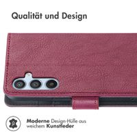 imoshion Luxuriöse Klapphülle Samsung Galaxy A14 (5G/4G) - Bordeaux