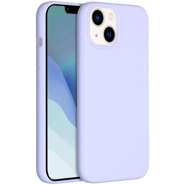 Accezz Liquid Silikoncase für das iPhone 14 - Violett