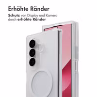 imoshion Color Guard Back Cover mit MagSafe Samsung Galaxy Fold 7 - Weiß