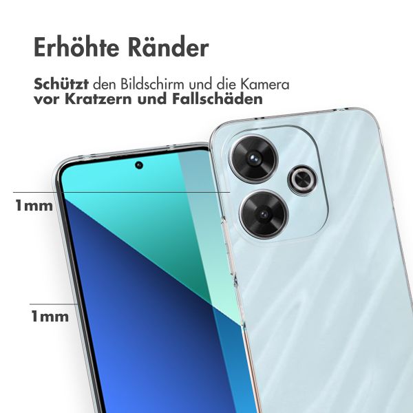 Accezz Clear TPU Backcover Xiaomi Redmi 13 4G - Transparent