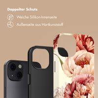 Selencia Vivid Back Cover Apple iPhone 13 - Vintage Peony