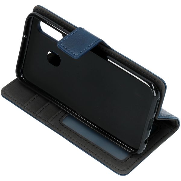 imoshion Luxuriöse Klapphülle Samsung Galaxy A40 - Dunkelblau