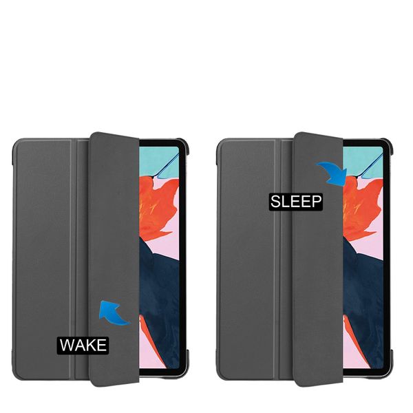 imoshion Trifold Klapphülle Apple iPad Air 11 Zoll (2025) M3 / (2024) M2 / Air 5 (2022) / Air 4 (2020) - Grau