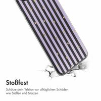 imoshion  Design Hülle für das iPhone SE (2022 / 2020) / 8 / 7 - Sparkle Lines Lavender