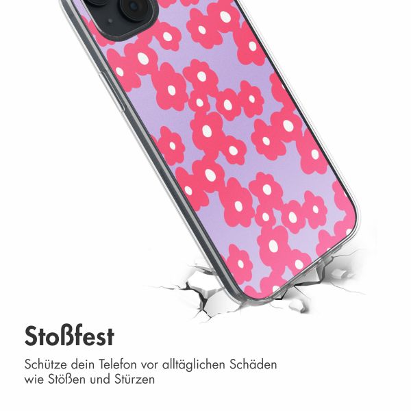 imoshion  Design Hülle für das iPhone 14 - Dusty Rose Blossoms