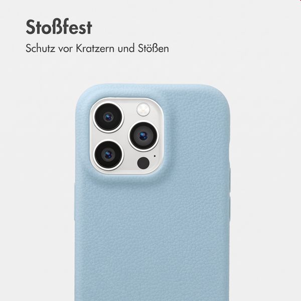 imoshion Texture Backcover Apple iPhone 14 Pro - Hellblau