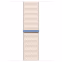 Apple Sport Loop Band für die Apple Watch Series 1 bis 9 / SE (38/40/41 mm) | Series 10 (42 mm) - Starlight