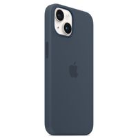 Apple Silikon-Case MagSafe für das Apple iPhone 14 - Storm Blue