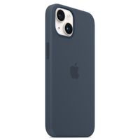 Apple Silikon-Case MagSafe für das iPhone 14 - Storm Blue