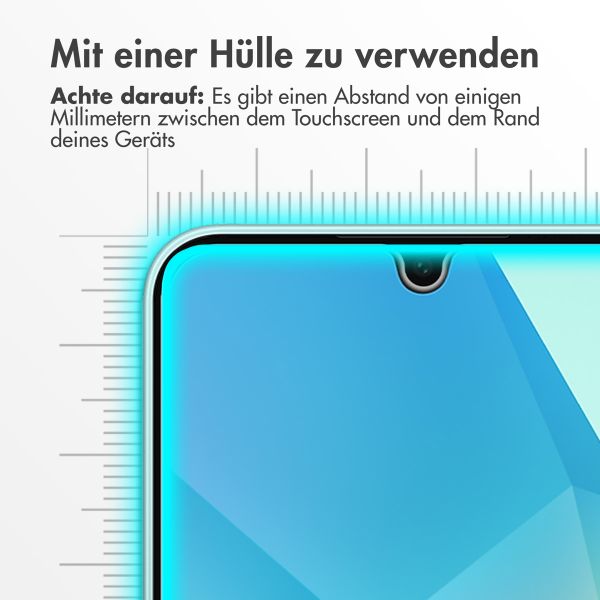 Accezz Screen Protector aus gehärtetem Glas für das Samsung Galaxy A16 (5G/4G)