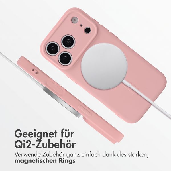imoshion Color Back Cover mit MagSafe Apple iPhone 18 Pro / 17 Pro - Hellrosa