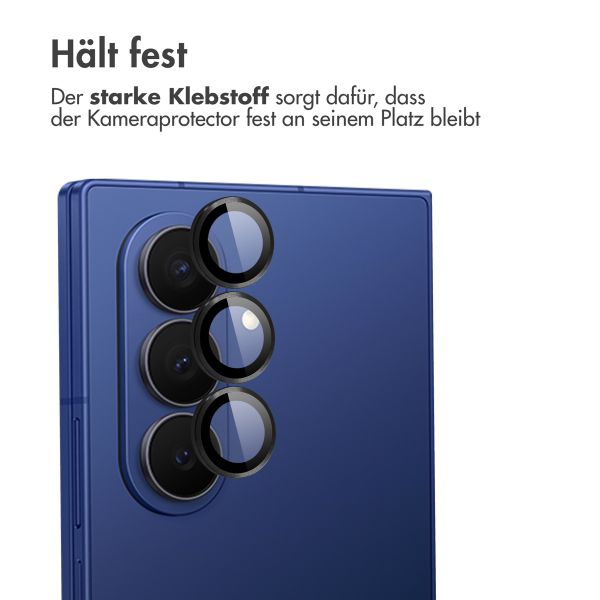 imoshion Kameraprotektor aus Glas 2er-Pack für das Samsung Galaxy Z Fold 7 - Schwarz