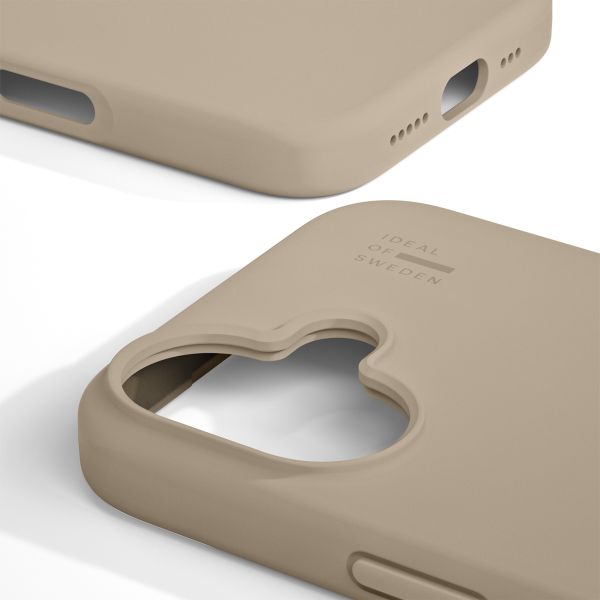 iDeal of Sweden Silikon Case für das Apple iPhone 16 - Beige
