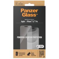 PanzerGlass Antibakterieller Screen Protector Apple iPhone 15 Pro Max