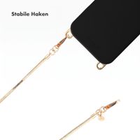 Selencia Sleek Chain-Handykette (kurz 115 cm) - Gold