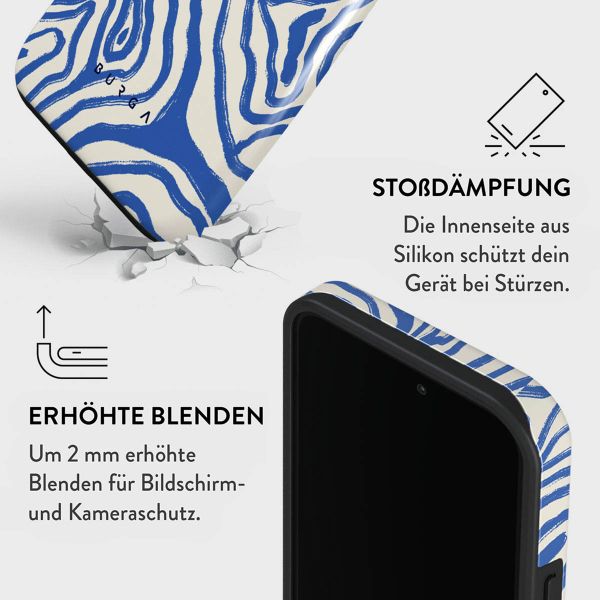 Burga Tough Back Cover für das Apple iPhone 13 Pro - Seven Seas