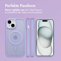 imoshion Color Guard Back Cover mit MagSafe Apple iPhone 15 - Lila / Lilac