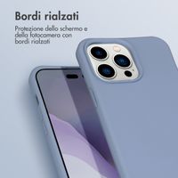 imoshion Color Backcover mit abtrennbarem Band Apple iPhone 14 Pro Max - Ash Blue