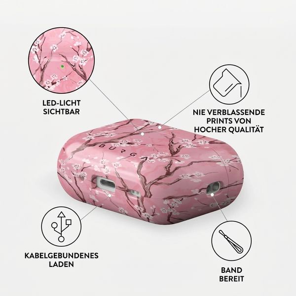Burga Hardcase Hülle Apple AirPods Pro 2 - Sakura