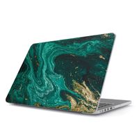 Burga Hardshell Hülle für das MacBook Air 13 Zoll (2022) / Air 13 Zoll (2024) M3 chip - A2681 / A3113 - Emerald Pool